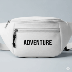 White Fanny Packs