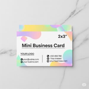 Mini Business Card